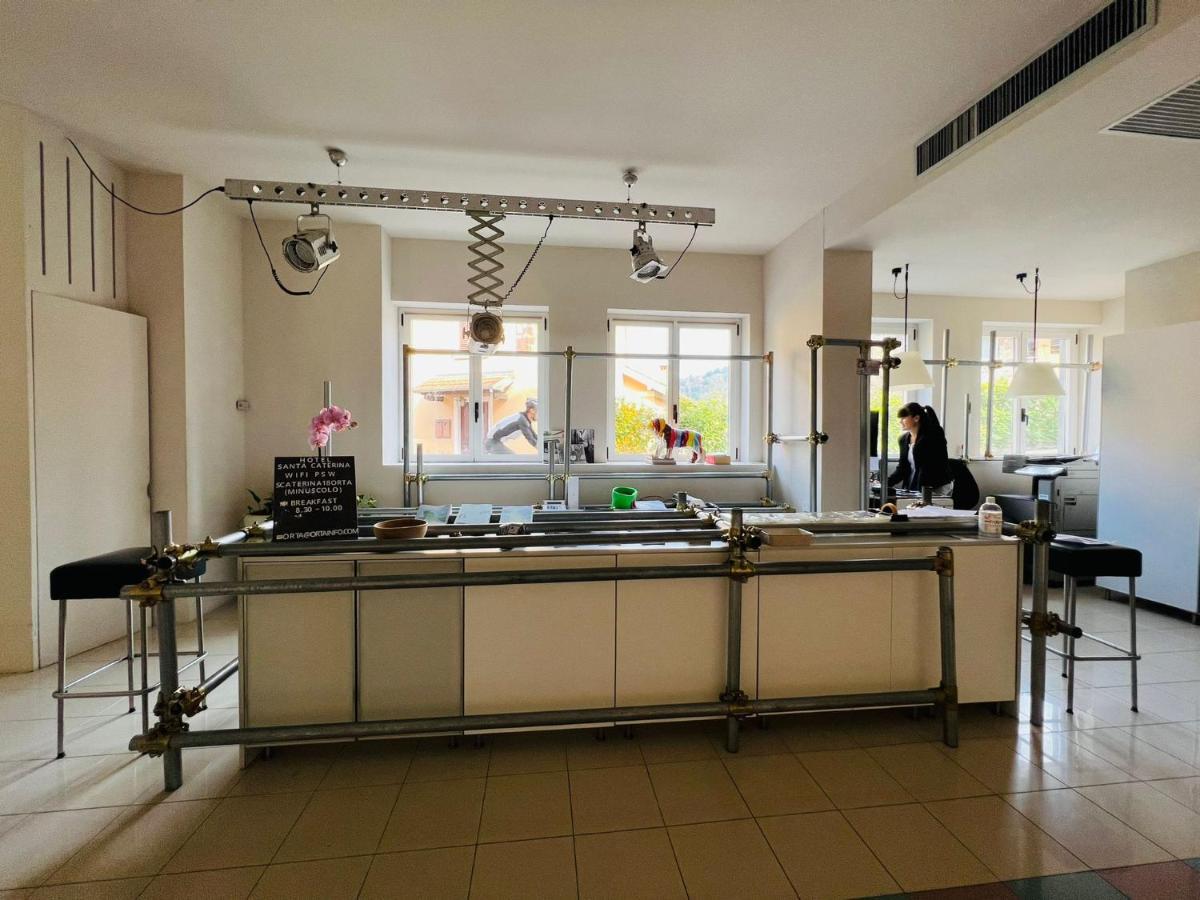 Hotel Garni Santa Caterina ออร์ตาซันจูลิโอ ภายนอก รูปภาพ