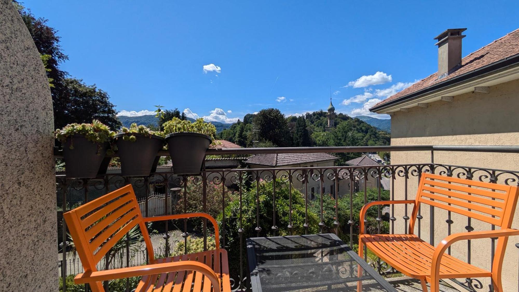 Hotel Garni Santa Caterina ออร์ตาซันจูลิโอ ภายนอก รูปภาพ